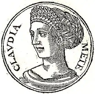 Clodia Metelli in de Promptuarii Iconum Insigniorum