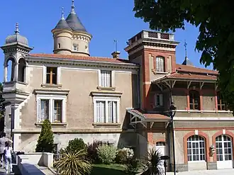 Het gemeentehuis te Saint-Andéol-le-Château