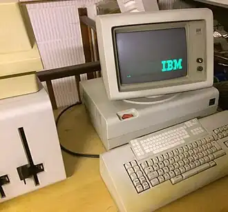 Close up van een Display Writer