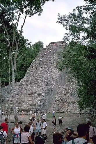 Cobá, Nohoch Mul-piramide