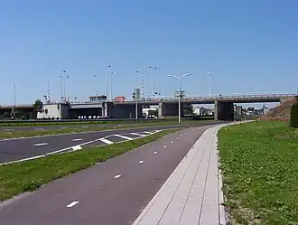 N207 ter hoogte van de Coenecoopbrug