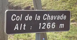 Col de la Chavade
