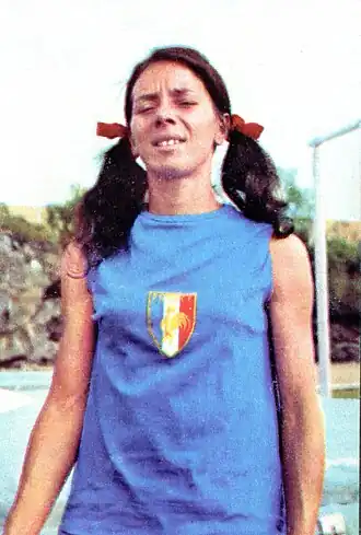 Colette Besson in Mexico, 1968