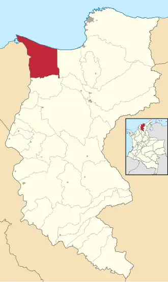 Locatie van Sitionuevo