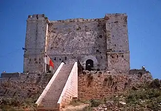 17e-eeuwse wachttoren op Comino