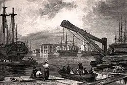 Surrey Commercial Docks, 1827