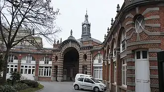 Bijgebouw achteraan in de tuin