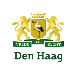 Logo gemeente Den Haag sinds 2013. Ontworpen door Ontwerpwerk, De