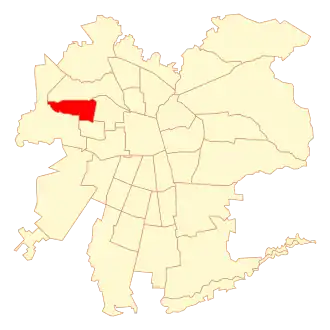 Kaart van Cerro Navia