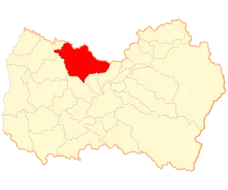 Kaart van Las Cabras