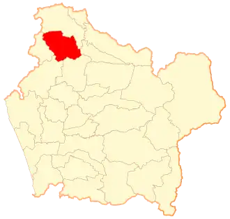 Kaart van Los Sauces