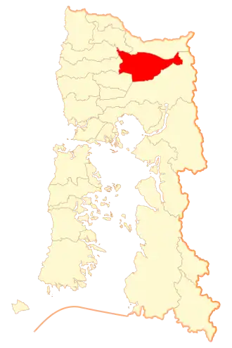 Kaart van Puerto Octay