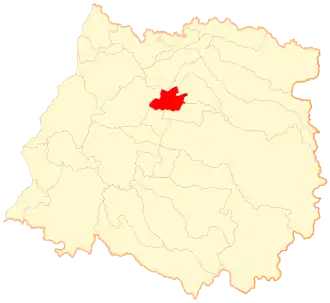 Kaart van San Rafael