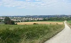 Gezicht op Condom vanaf de GR655