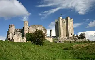 Conisbrough Castle in 2009.