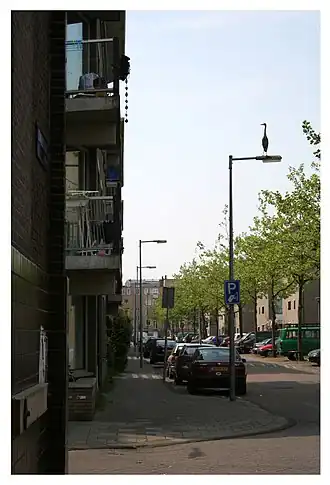 Conradstraat (2006) naar het westen gezien