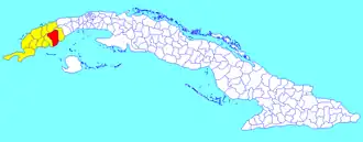 Kaart van Consolación del Sur