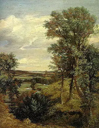 Dedham Vale, 1802, Victoria & Albert Museum, Londen