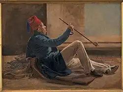 De architect Gottlieb Bindesbøllvoorbereidende studie