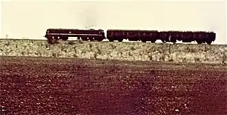 In 1969 was de locomotief inmiddels opgeslagen bij station Akeman Street aan het gesloten baanvak "London Extension" van de Great Central Railway