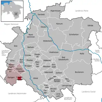 Kaart van Coppengrave