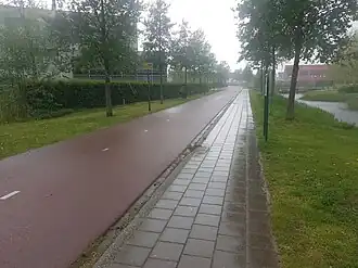 Corlaerpad, fietspad door Corlaer.