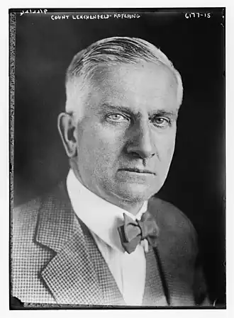 Hugo Max von und zu Lerchenfeld auf Köfering und Schönberg in 1924.