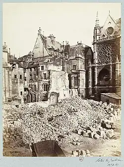Verwoestingen na de Commune van 1871