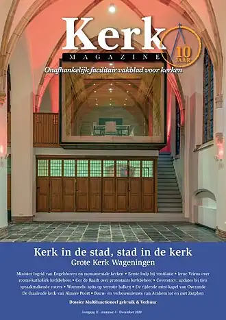 Voorzijde jubileumeditie Kerkmagazine