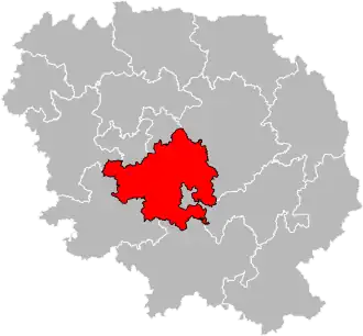 Locatie van het kanton