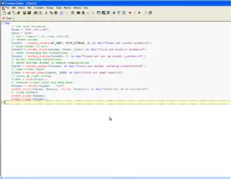 Crimson Editor 3.72 op Bodhi Linux via Wine