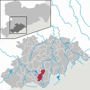 Kaart van Crottendorf