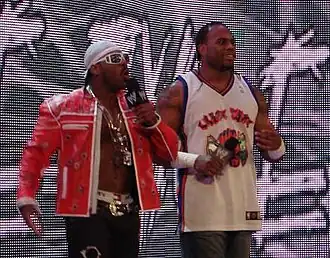 JTG (links) en Shad (rechts)