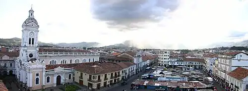 San Francisco-plein in Cuenca
