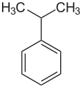 Structuurformule van cumeen