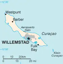 Willemstad op Curaçao