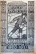 Cursusprogramma Volksuniversiteit Amsterdam 1920-1921