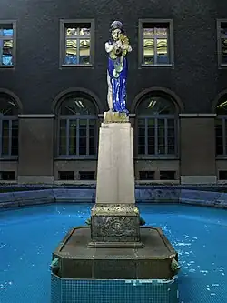 Fontein Centre William Rappard in Genève