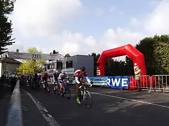 Bike race in Steinfurt 2014, georganiseerd door een Nederlands bedrijf