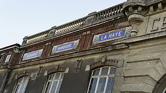 Detail van de gevels