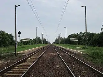 Station Dąbrowa Łazy