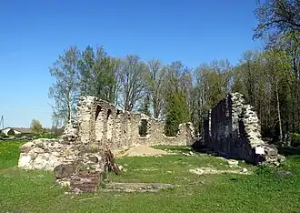 Ruïnes van de Džūkste-kerk