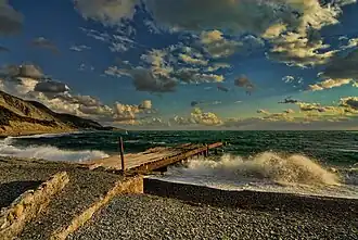 Kust van de Zwarte Zee.