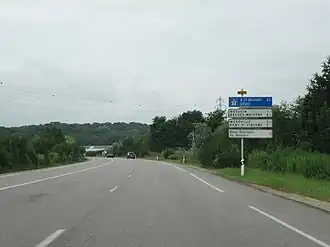 Rijdend naar het westen