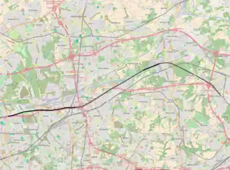 Spoorlijn Dortmund-Bodelschwingh - Gelsenkirchen-Bismarck op de kaart