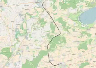 Spoorlijn Leese-Stolzenau - Stadthagen op de kaart