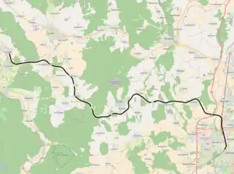 Spoorlijn Göttingen - Bodenfelde op de kaart