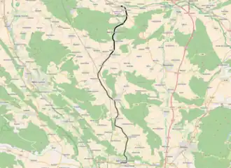 Spoorlijn Bad Gandersheim - Groß Düngen op de kaart