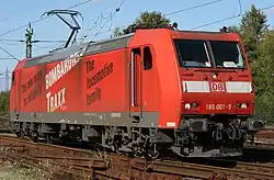 DB 185 001-5 in het vormingsstation Gremberg