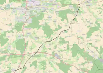 Spoorlijn Schandelah - aansluiting Grafhorst op de kaart